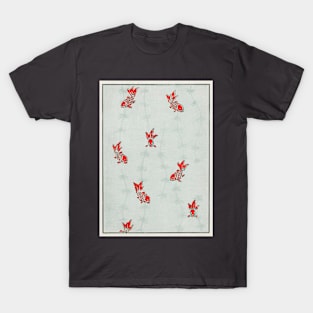 Orange Koi: Goldfish painting from Bijutsu Sekai by Watanabe Seitei - digitally cleaned and restored T-Shirt